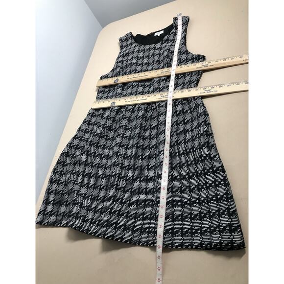 Crown & Ivy Woman Dress 14 Sleeveless Boho Fairy Core Dark Academia Pleated Zip - Picture 8 of 9